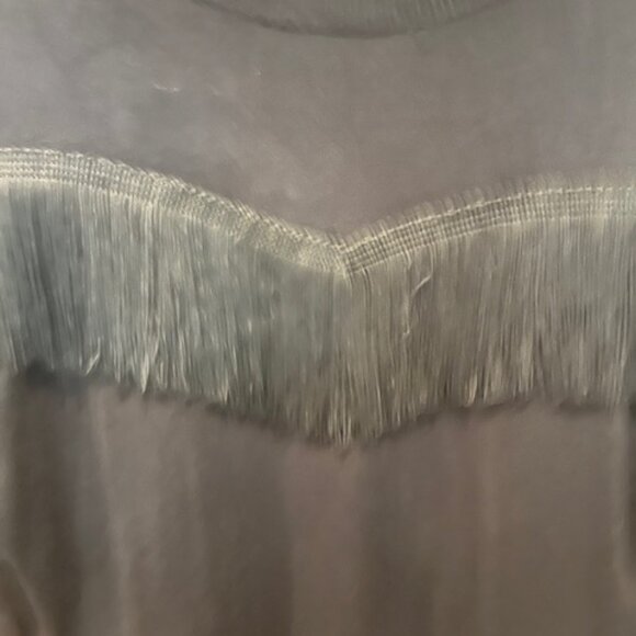 Ted Baker Fringe Sweater Black - Size 2 (Medium) - Picture 4 of 5